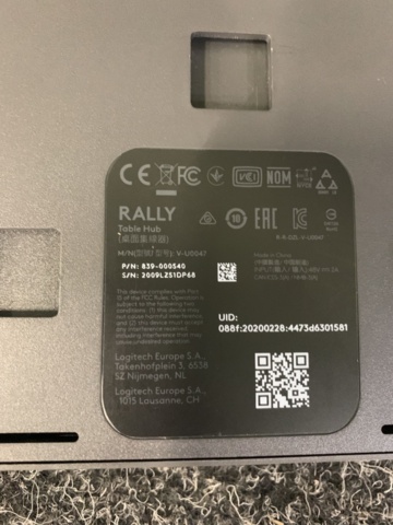 1495434-21 Videokonferenssystem Logitech Rally