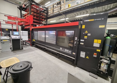 Image representing the auction - Laser cutting machine Amada FO MII 3015 NT 4kW + Automated Storage Tower