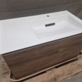 1495500-1 Bathroom vanity unit 90 cm – washbasin, electrical socket, drawer interior