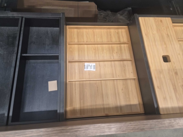 1495500-5 Bathroom vanity unit 90 cm – washbasin, electrical socket, drawer interior