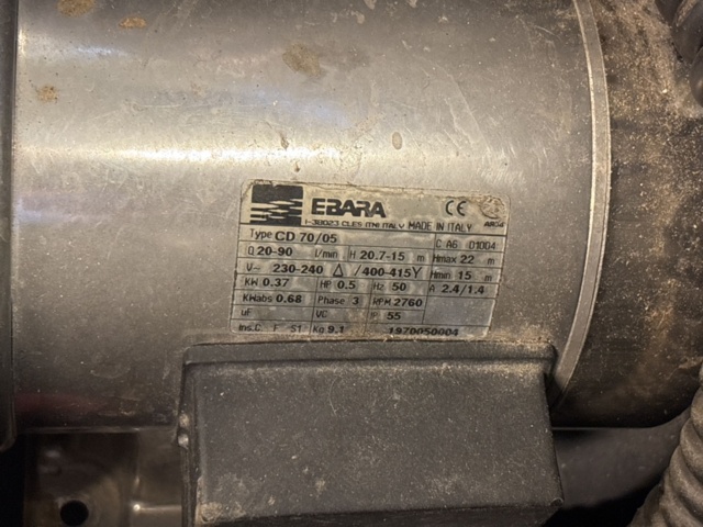 1469164-8 Submersible pumps with various accessories - Biltema / Ebara