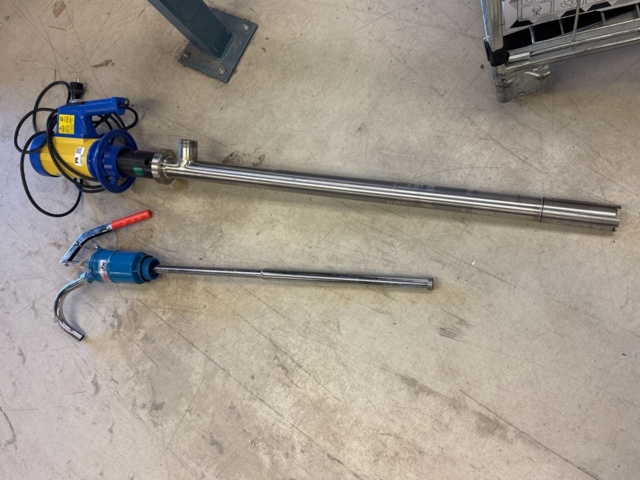 1469166-10 Drum pump with motor - Jessberger JP-280 / RiteLube