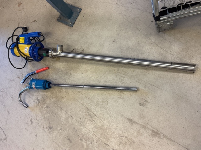 1469166-1 Drum pump with motor - Jessberger JP-280 / RiteLube