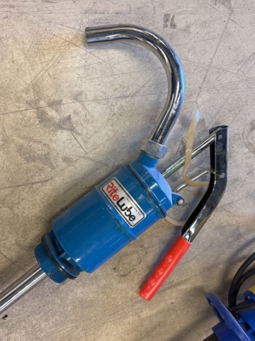 1469166-3 Drum pump with motor - Jessberger JP-280 / RiteLube