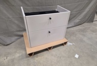 1496559 Bathroom chest of drawers 70 cm - demoex with drawer interior, water trap, two drawers