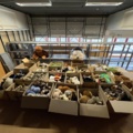 1471231-3 Lot of stuffed animals – mixed animal models in boxes