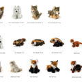 1471230-9 Large batch of stuffed animals – approximately 36,399 pieces – 94 different models
