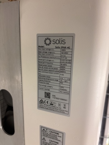1469186-7 Inverters and various accessories - Solis, ABB and Huawei. etc.