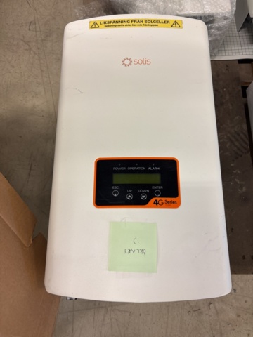 1469186-11 Inverters and various accessories - Solis, ABB and Huawei. etc.