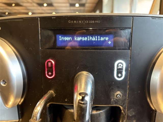 1471248-5 Nespresso Professional Gemini CS220 – Double coffee machine