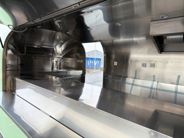 1496675-15 New food cart / ice cream cart / food truck, similar to Airstream