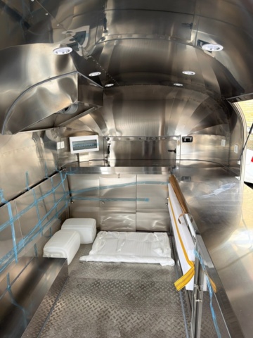 1496675-16 New food cart / ice cream cart / food truck, similar to Airstream