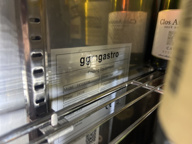 1384809-4 Beverage cooler - GGM Gastro FKSG651N