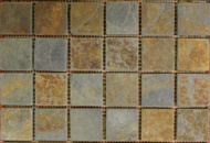 1489696 40,91 m² dekorativ brun skiffermosaik