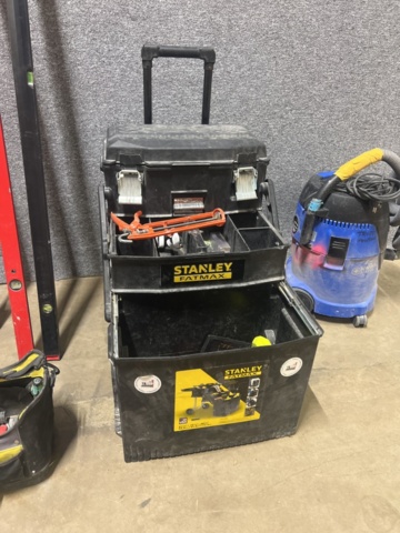 1469647-9 Collection of construction equipment - Stanley Fatmax, Nilfisk and others.