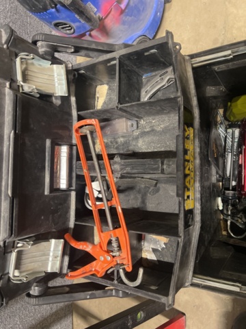 1469647-12 Collection of construction equipment - Stanley Fatmax, Nilfisk and others.