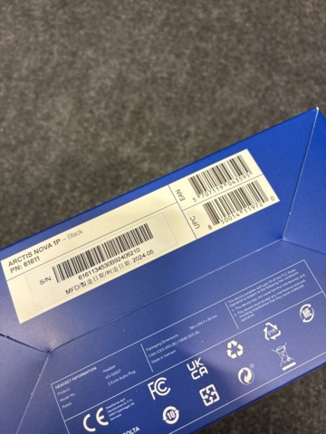 1497229-3 Headset Steelseries Arctis Nova 1P BL (black)