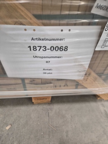 1497277-3 Tiles, 51.84 m² – Höganäs Kakel, Special Beige Mat Dec, 597x1197x9 (1873-0068)