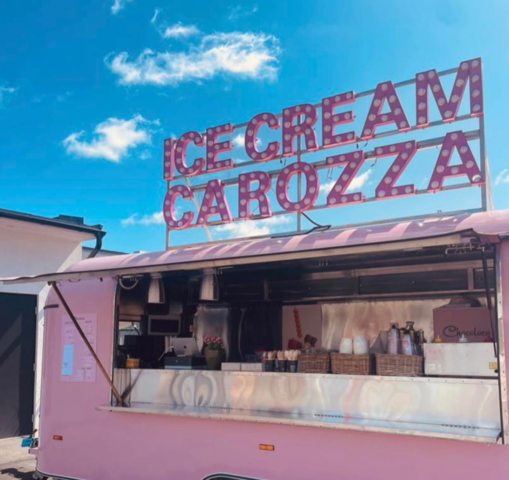 1496675-25 New food cart / ice cream cart / food truck, similar to Airstream