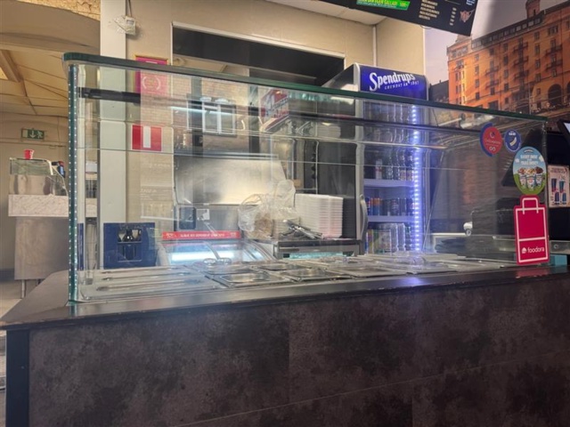 1471257-5 Kylbänk / Salladsbar med glasöverdel – Mega Gastronomi