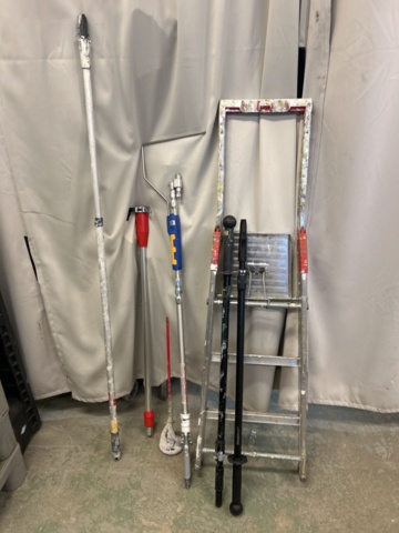 1455020-35 Collection of various garden equipment, construction and miscellaneous (updated)