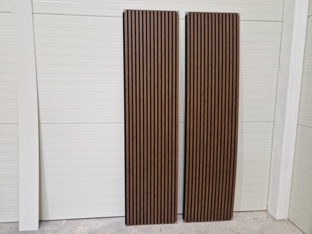 1497851-2 Acoustic panels 21 packages dark oak color - 60.48 m²