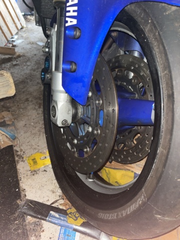 1351409-5 Motorcykel - Yamaha YZF-R1 1.0 Manuell, 150hk -1999 (Reparationsobjekt)