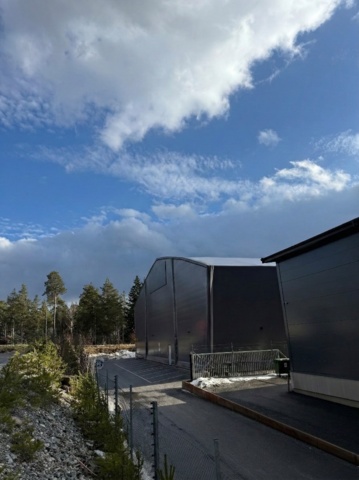 1411422-3 Insulated tent hall of 1750m2 with FTX unit – Hallgruppen VX 35/8.9x50 – 2021