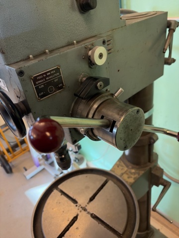 1491480-4 Pillar drilling machine Strands S 32 M with spindle feed