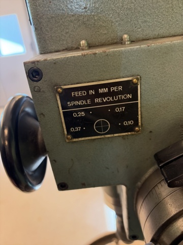 1491480-5 Pillar drilling machine Strands S 32 M with spindle feed