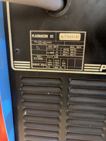 1491488-3 Plasmaskärare med tillbehör