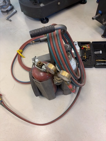 1491491-1 Gas-/svets- och skärutrustning med vagn