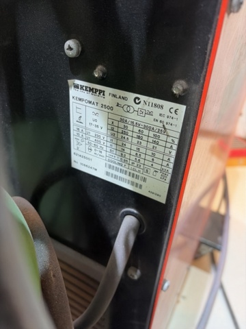 1491492-5 Migsvets med tillbehör - Kemppi Kempomat 2500