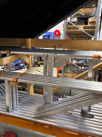 1421732-5 Monzon Scaffolding incl. trailer Majava M5035LJ With cover