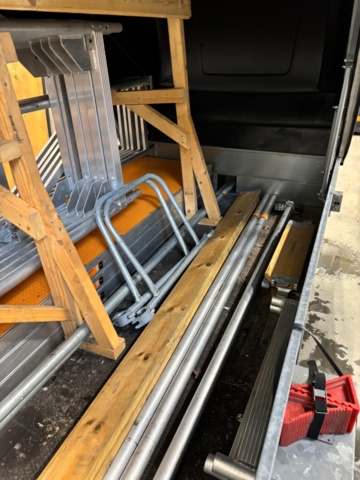 1421732-9 Monzon Scaffolding incl. trailer Majava M5035LJ With cover