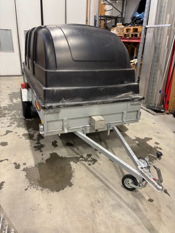 1421732-10 Monzon Scaffolding incl. trailer Majava M5035LJ With cover