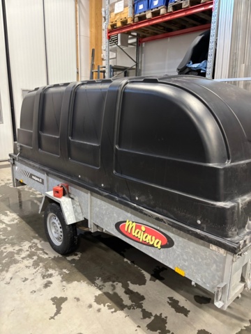 1421732-11 Monzon Scaffolding incl. trailer Majava M5035LJ With cover