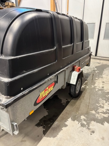 1421732-12 Monzon Scaffolding incl. trailer Majava M5035LJ With cover