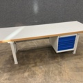 1498458-3 Workbench AJ Products SOLID with shelves, 2500x800