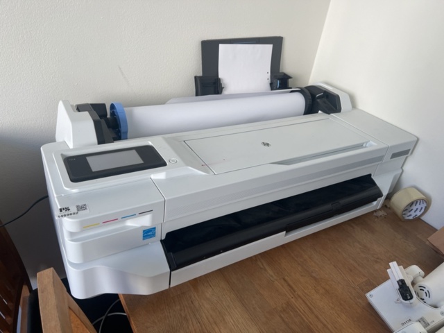 1469802-1 Storformatsskrivare - HP DesignJet T125