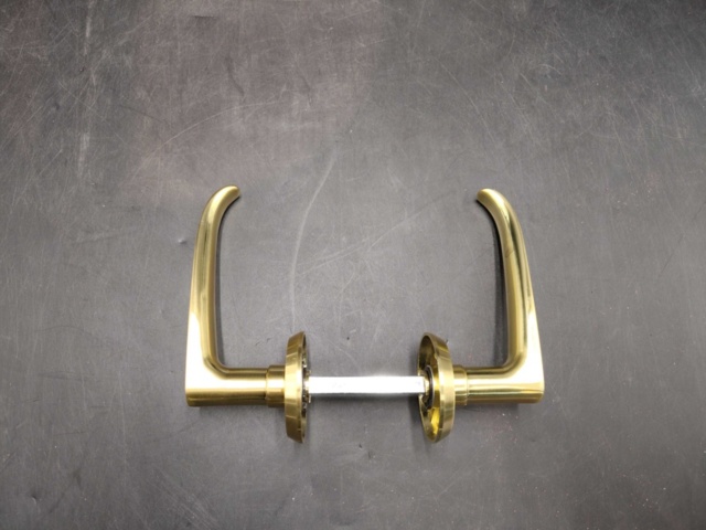 1463578-2 Interior door handles, 8 pcs – Millers, matte brass