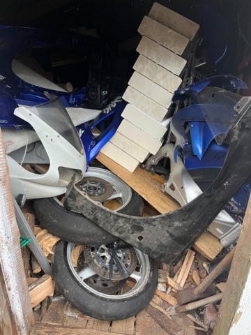 1351409-20 Motorcykel - Yamaha YZF-R1 1.0 Manuell, 150hk -1999 (Reparationsobjekt)