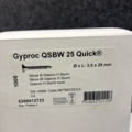 1498547-3 5 pcs Packs Gyproc QSBW 25 Quick screw 3.5 x 25 mm