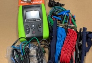 1421735 Insulation tester Elma Makrotest G3 & Test lead on cable drum 100m