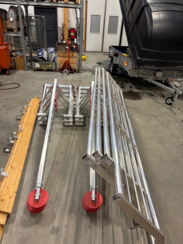 1421740-3 RSS fall protection railing 12 meters