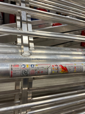 1421740-4 RSS fall protection railing 12 meters