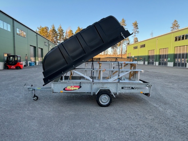 1421732-1 Monzon Scaffolding incl. trailer Majava M5035LJ With cover
