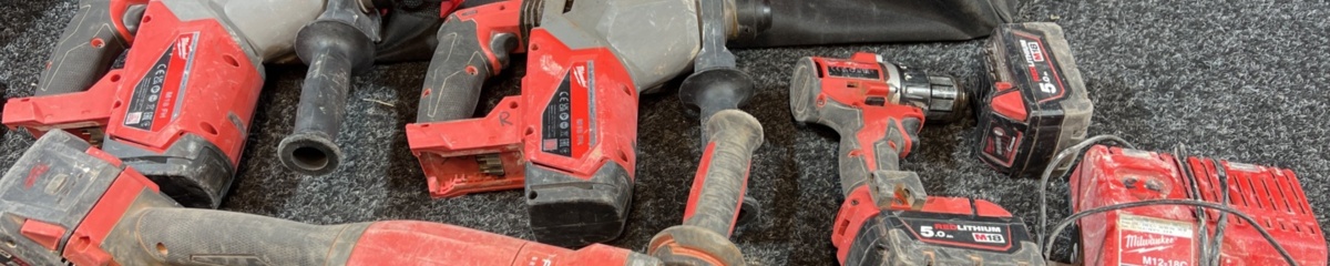 Bild som representerar auktionen - Avyttring elmaskiner - Milwaukee