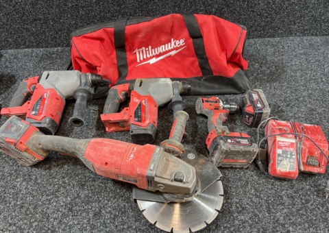 Bild som representerar auktionen - Avyttring elmaskiner - Milwaukee