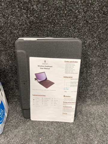 1489284-4 Keyboard cover, monitor arm & power supply cable